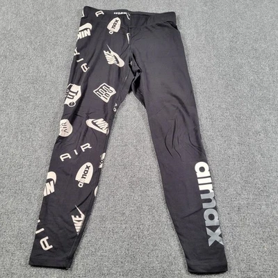 耐克 Air Max 紧身裤女式小号黑色标志印花弹力裤 AR3569-013 — 第 1/4 张图片