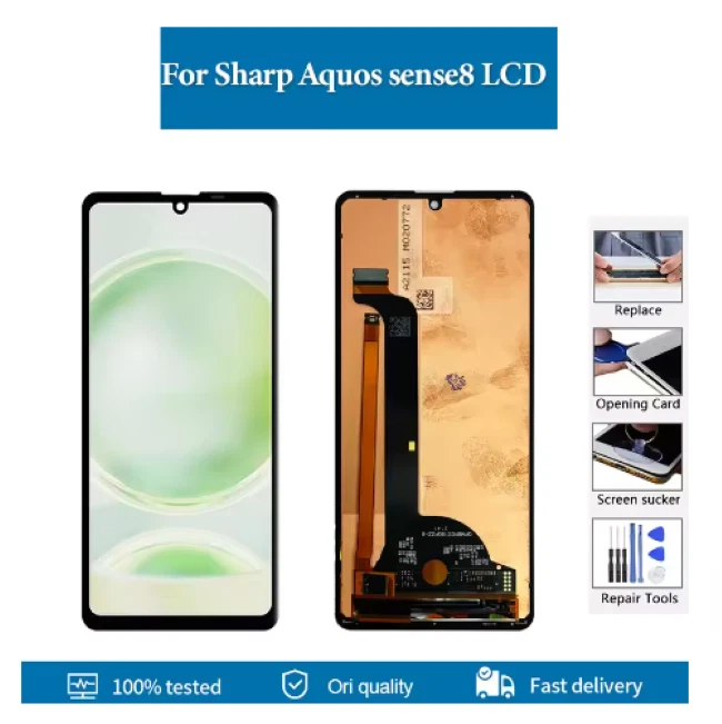 For Sharp Aquos sense8 SH-M26ID, SH-M26 OLED Display LCD Screen Touch Digitizer - Image 1 of 1