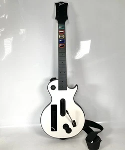 Guitar Hero Nintendo Wii Gibson Les Paul cinghia chitarra wireless senza controller - Foto 1 di 11