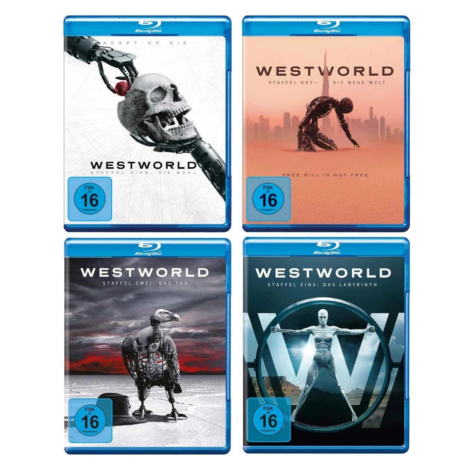 Westworld Serie Staffel 1 2 3 4 zur Auswahl Blu-ray Disc NEU&OVP - Bild 1 von 1