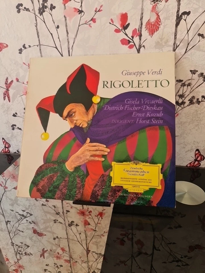 Giuseppe Verdi , Gisela Vivarelli , Dietrich Fischer-Dieska Rigoletto Vinyl LP - Bild 1 von 1