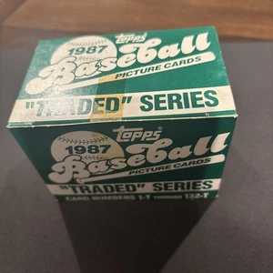 1987 Topps Traded Series Baseball Factory Sealed Set Tape Intact 132 - Maddux RC - Picture 1 of 8