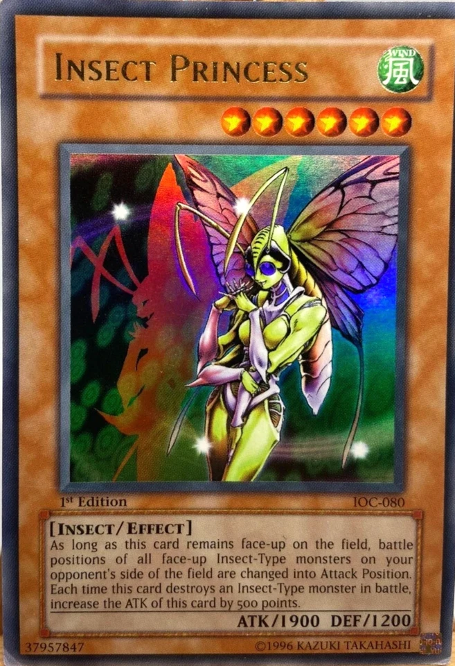 Insect Princess - Ultra Rare 1st Edition IOC-080 YuGiOh TCG Card - image 1 of 1