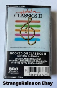 Hooked On Classics 2 - Cassette Tape / K-Tel PLAY TESTED ~ SOUNDS GREAT! - Picture 1 of 6