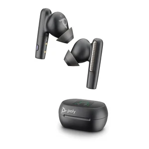 Poly Voyager Free 60+ True Wireless Earbuds – Noise-Canceling for Clear Calls–Ac - Picture 1 of 7