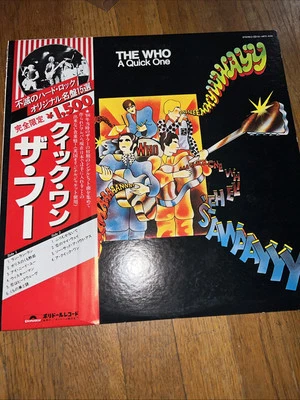 The Who "A Quick One" 1980 Polydor Reissue Japanese Import MPX 4018 VG+ - Image 1 of 4