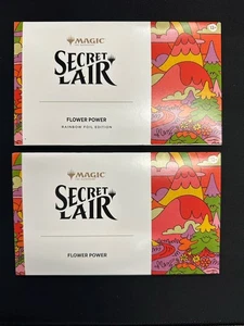 Magic the Gathering Flower Power FOIL and Non Foil Secret Lair Chaos Vault NIP - Picture 1 of 4