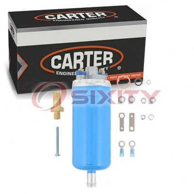 Bomba de combustible eléctrica en línea Carter para 1986-1989 Acura Integra 1,6 L L4 Air GV Foto 1 de 4