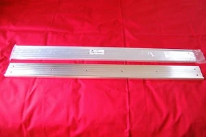 VW KARMANN GHIA, DOOR SILL, SCUFF PLATES, PAIR 1956-1965, EARLY, ORIGINAL STYLE - Picture 1 of 6