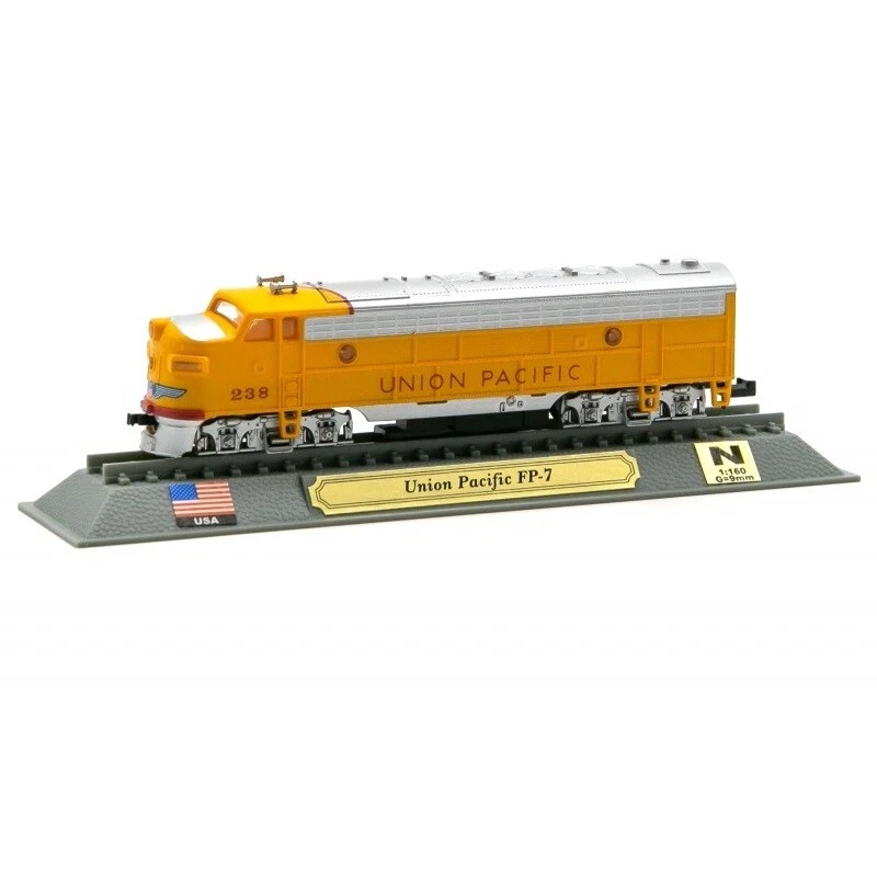 Union Pacific FP-7 USA 1:160 Railroad locomotive DelPrado 019 - image 1 of 1