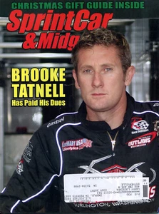 November 2007 Sprint Car & Midget Magazine Brooke Tatnell Box 605  - Picture 1 of 1