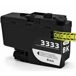2X Generic LC3333 LC-3333 Black Ink Cartridge For Brother MFC-J1100dw MFCJ1300dw - Picture 1 of 4