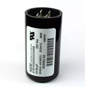 NGM 30B363 53-64 MFD 220VAC Motor Starting Capacitor, 53-64uF - Picture 1 of 10