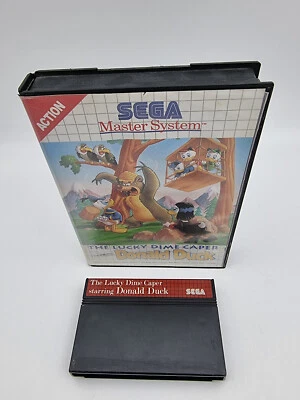 Thelucky Dime Caper Donald Duck Doesn'T Manual Sega Master System Pal Box Used - Image 1 of 4