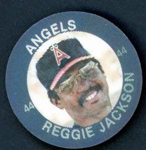1985 Slurpee Super Star Sports Coins Southwest Region Purple Back Reggie Jackson - Picture 1 of 3