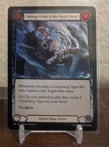 FAB - Mistveil - Shifting Winds of the Mystic Beast MST052 Rainbow Foil - Picture 1 of 2