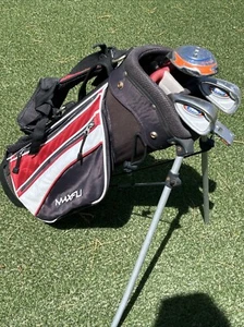 Ping Moxie Junior Golf Set 6, 7, Wood, Anser Putter, Maxfli Stand Bag Left LH - Picture 1 of 21