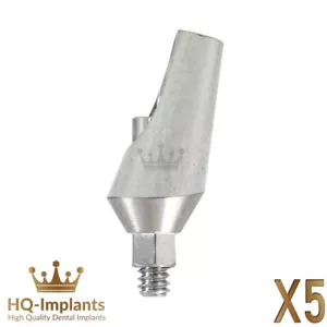 Q5 abgewinkelte 15° schmale Plattform Dentalbedarf Int Hex Titan - Bild 1 von 4