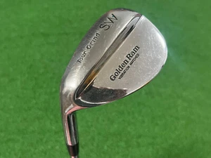 Golden Ram Golf TOUR GRIND Vibration Matched Forged SAND WEDGE Left Handed Steel - Picture 1 of 6