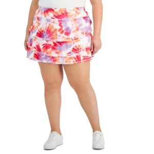 Ideology Women Athletic Activewear Skirt Tie Dye A7315 - Picture 1 of 20