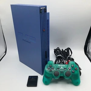 Consola Sony PlayStation 2 PS 2 SCPH-39000 TB Toys azul NTSC-J probada funcionando - Imagen 1 de 20