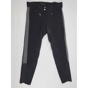 Pantaloni donna Dover Saddlery 350673 neri equitazione seduta intera 28 - Foto 1 di 8