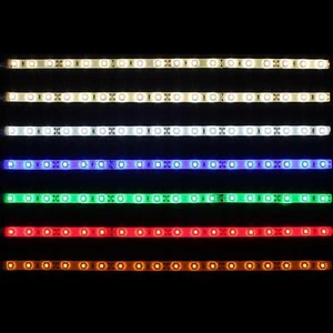 0,3m (30cm) LED Streifen Band Leiste 12V IP65 18LEDs 60LED/m SMD3528 - Picture 1 of 1