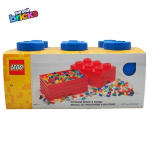 LEGO® Blauer Aufbewahrungsstein - 6 Knöpfe - Bild 1 von 8