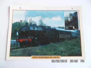 1968 JECTA TOURIST LINE TRAIN CARD - Picture 1 of 1