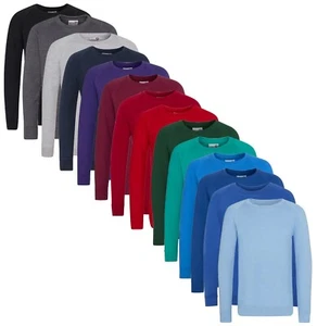 Kids Boys Girls Kids School Academy Raglan Pull - Picture 1 of 12