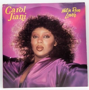 CAROL JIANI - HIT'N RUN LOVER - DISCO SOUL LP RECORD - Picture 1 of 2