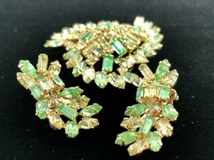 Seltene Vintage Kramer of New York Brosche & Ohrring Set - Bild 1 von 12