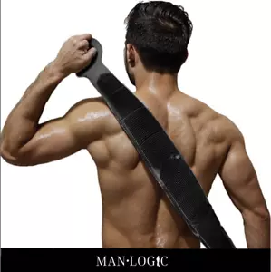 Manlogic Back Scrubber Shower Soft Silicone Bath Body Brush - Free Shipping - Picture 1 of 4