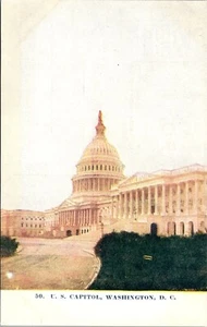 U.S. Capitol Washington D.C. Postcard - Picture 1 of 2