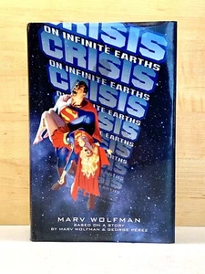 Crisis on Infinite Earths by Marv Wolfman Hardcover Dc Comics Used FREE SHIPPING - Picture 1 of 11