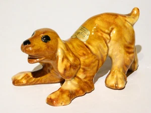 Royal Haeger Pottery Dog,  5 Inch Cocker Spaniel, with Sticker, Excellent Cond. - Bild 1 von 7
