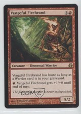 2008 Magic: The Gathering - Morningtide Vengeful Firebrand #111 3g6