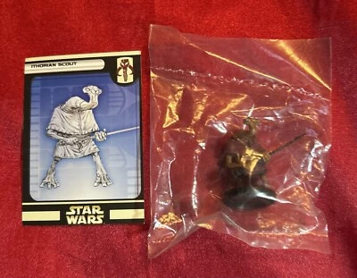 Figura y tarjeta Star Wars Miniatures Rebel Storm 49/60 Ithorian Scout 2004 Foto 1 de 2