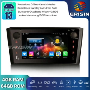 64GB Android 13 GPS Autoradio Navi CarPlay Wifi DAB+ DTV für TOYOTA Avensis T25 - Bild 1 von 20