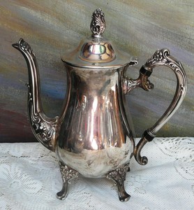 Antique Silver Coffee Pots for sale 