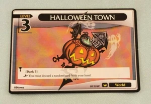 Kingdom Hearts Card Halloween Town Level 3 - Picture 1 of 2