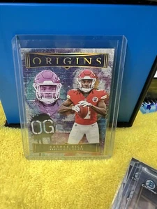 2023 Origins Original Gridiron Rashee Rice #OG-RR Kansas City Chiefs RC - Bild 1 von 2
