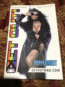 Get Out Mag: Trans Queen PEPPERMINT, MB Bar  w/Latin Flair,Week In PiCs,2024 Gay - Picture 1 of 20