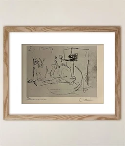 Pablo Picasso - Original Signed Print with COA and $3,500 Appraisal-! - Picture 1 of 13