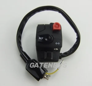 New Left Hand Motorcycle Handlebar Switch For Honda Suzuki Kawasaki Yamaha - Picture 1 of 11