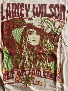 Camiseta gráfica Lainey Wilson Bell Bottom Country Band talla L - Imagen 1 de 7