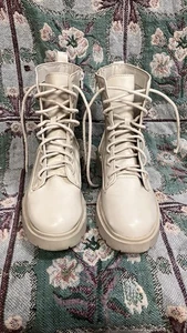 NO BOUNDARIES COMBAT BOOT HERREN Größe 9, 11 Zoll lang beige - Bild 1 von 8