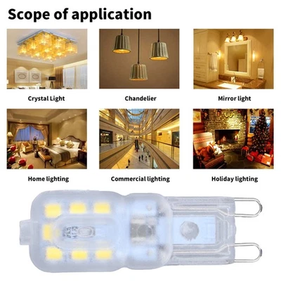 (Weiße Beleuchtung 220V) Stabile Dimmbare Energieeinsparung G9 Birb Eye - Bild 1 von 4