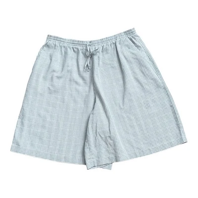 ALFRED DUNNER Womens Size 16 Vintage High Rise Gingham Plaid Pull On Mom Shorts - Image 1 of 4