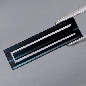 2.72Ct.Best Color! Natural Top Blue Indicolite Color Tourmaline Mozambique - Picture 1 of 4